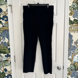Quince Black Straight Leg Pants